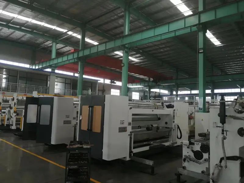 Popular model single facer SF18 middle speed, can meet most carton factories inquire