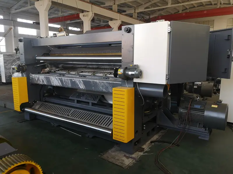 Popular model single facer SF18 middle speed, can meet most carton factories inquire