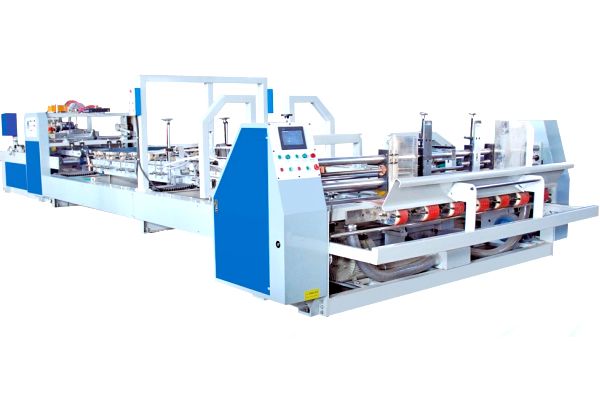 Automatic carton folder gluer (work with printer)